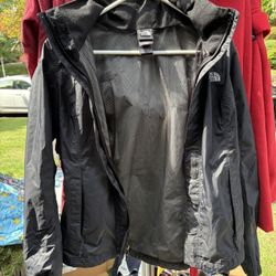 North Face Black Womens Small Wind Breaker Jacket