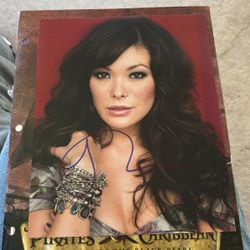 Lindsay Price Autographed Photo 