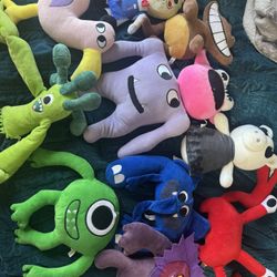Garten Of Ban Ban Plushies 
