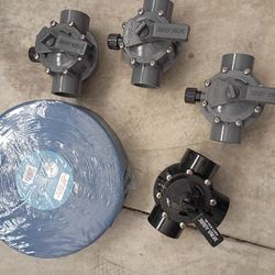 Swimming Pool Valves And Backwash Hose