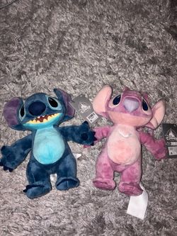 NEW Stitch and Angel Disneyland Plushies