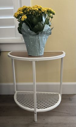 Half moon side table