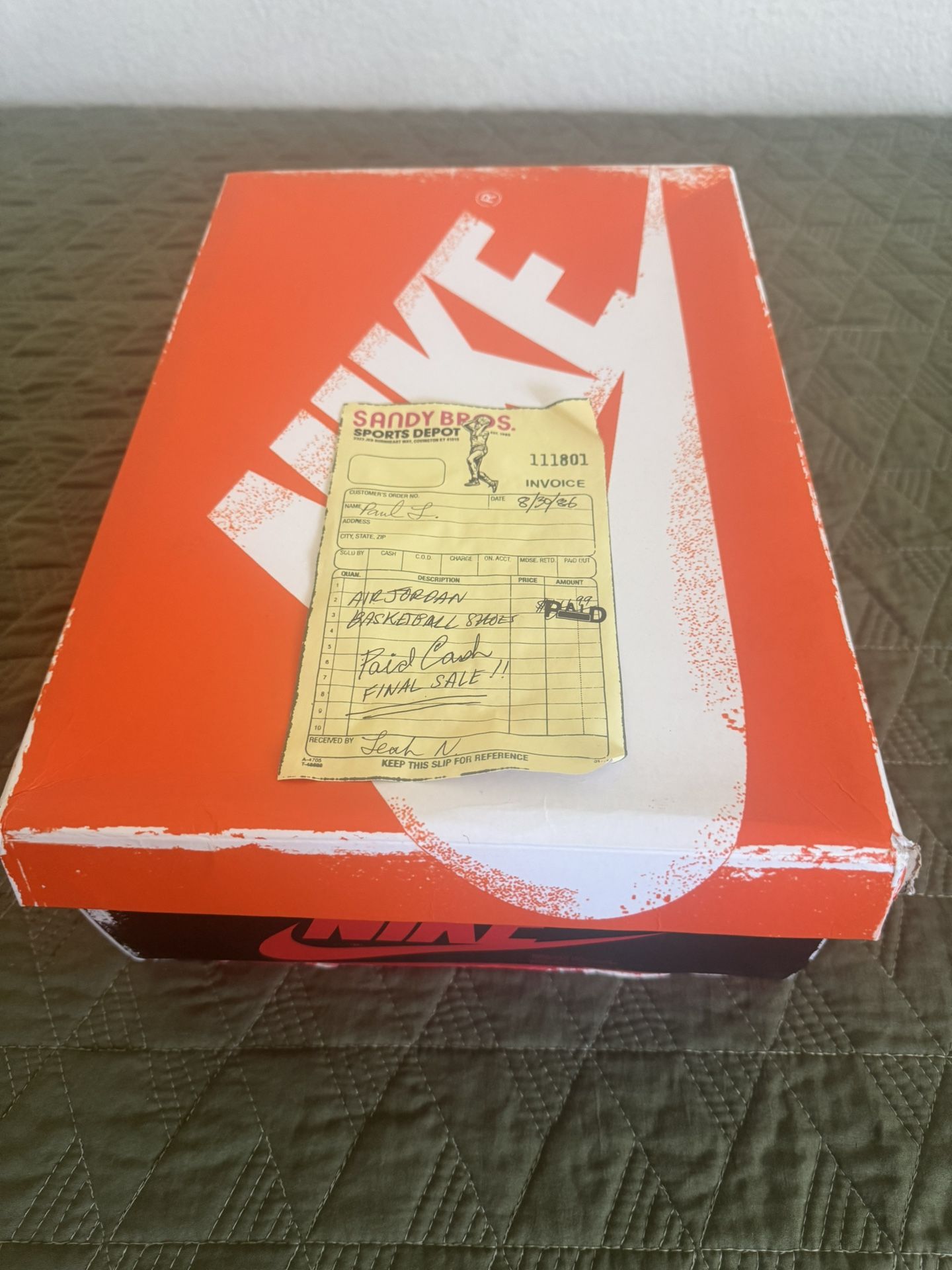 Air Jordan 1 High “Lost And found”