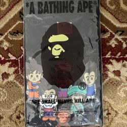 BABY MILO X DRAGON BALL SUPER BAPE TEE SIZE L