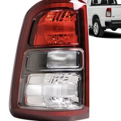Tail Light Black Bezel Compatible With 2019-2023 Dodge Ram 1500 Left Driver Side Taillight Replace (contact info removed)7AE