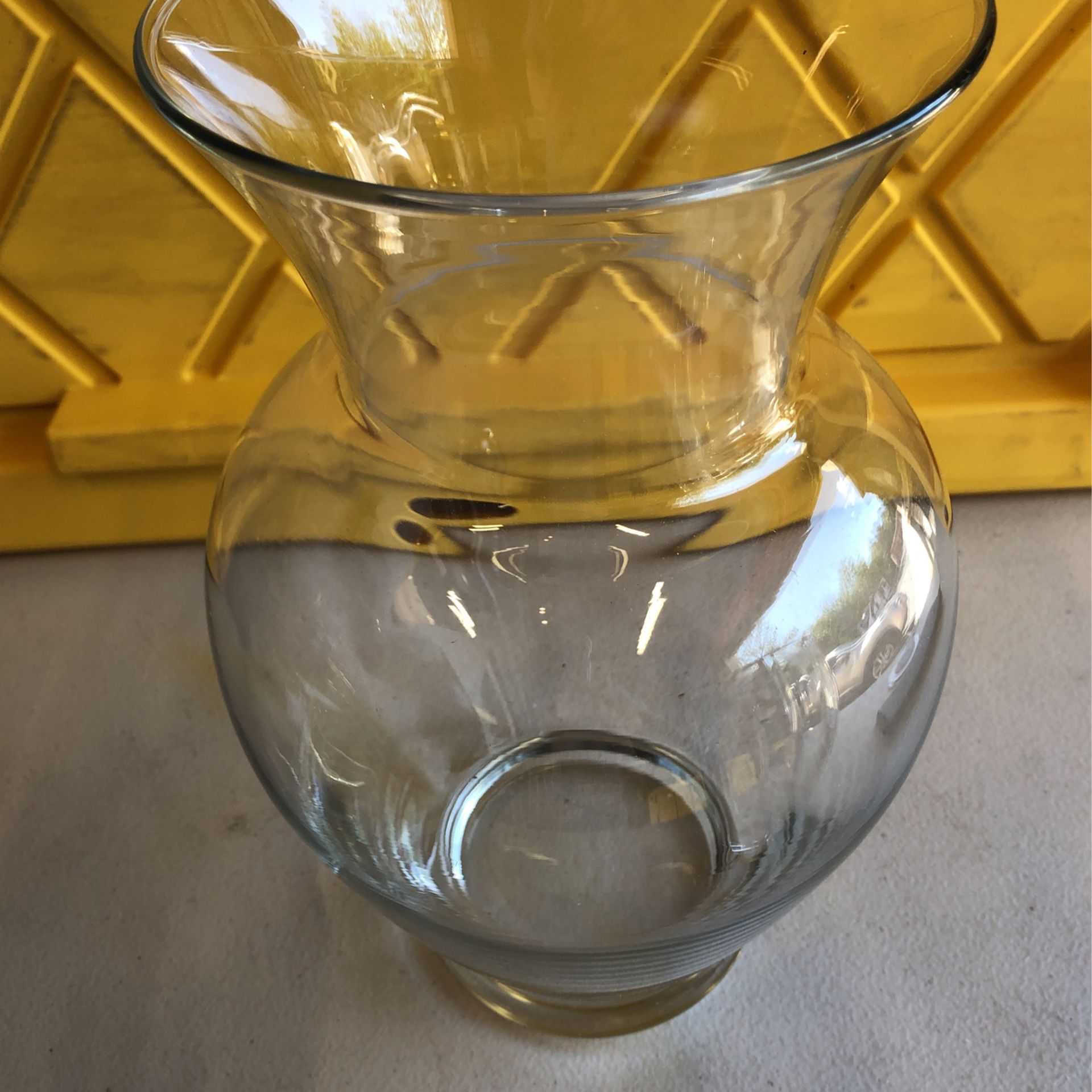 Vases 3         11” And 8”    (1 Lead Crystal)