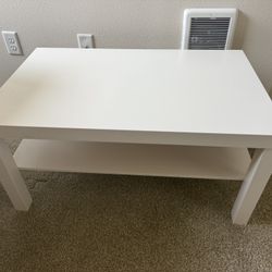 White Coffee Table