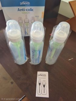 Anti- Colic Dr Brown Bottles