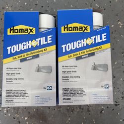 Homax Tile, Tub, Shower White Paint Kit 
