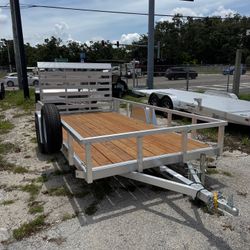 Sport Haven 6 × 12 Aluminum Utility 3.5k Trailer