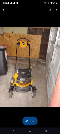Cub cadet self propelled mower