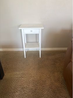 IKEA  white night stand