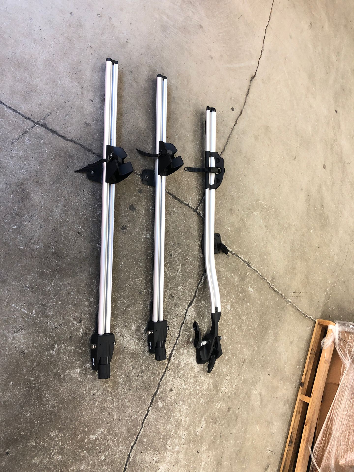 BMW fork mount bike racks for t track bars only