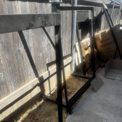 Steel Carts And Metal Cubby Hole Shelves For Shops Or Garages
