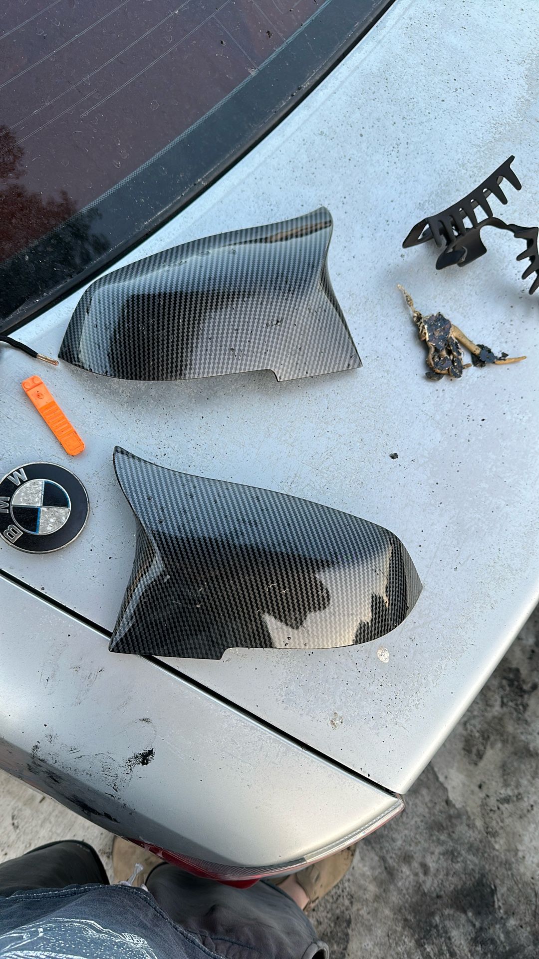 f30 carbon mirrors