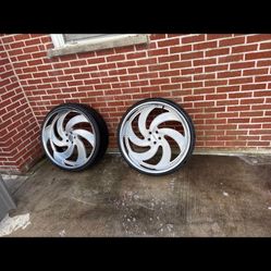 26” strata retro six rims