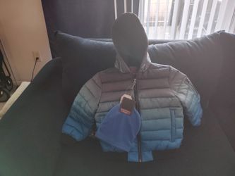 Ombré puffer