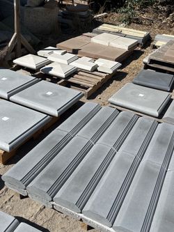 Concrete Coping Stones and Cap Pieces