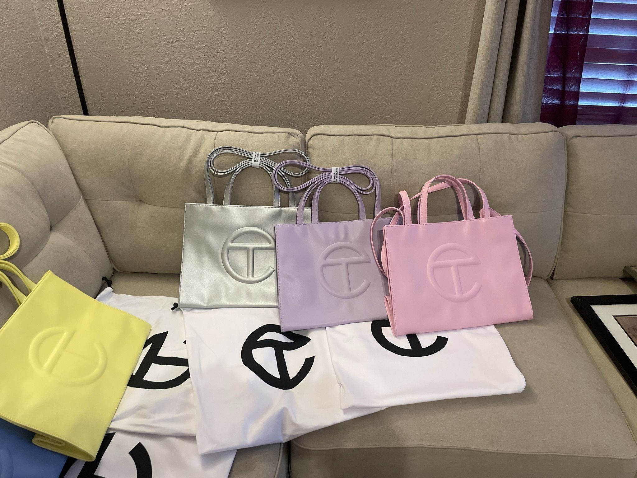 Telfar Medium Telfar Purple Bag Medium Lavender Telfar Shopping