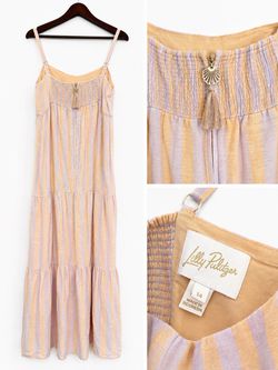 Lilly Pulitzer Striped Maxi Dress Size 14