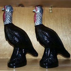Vintage Avon waterfowl (birds) decanters