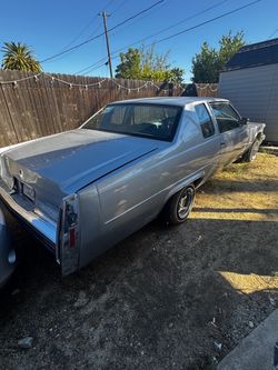 Classic Cadillac Coupe DeVille Silver
