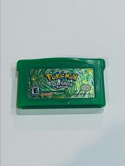 Pokemon Leafgreen Nintendo Gameboy Advance Gba Game