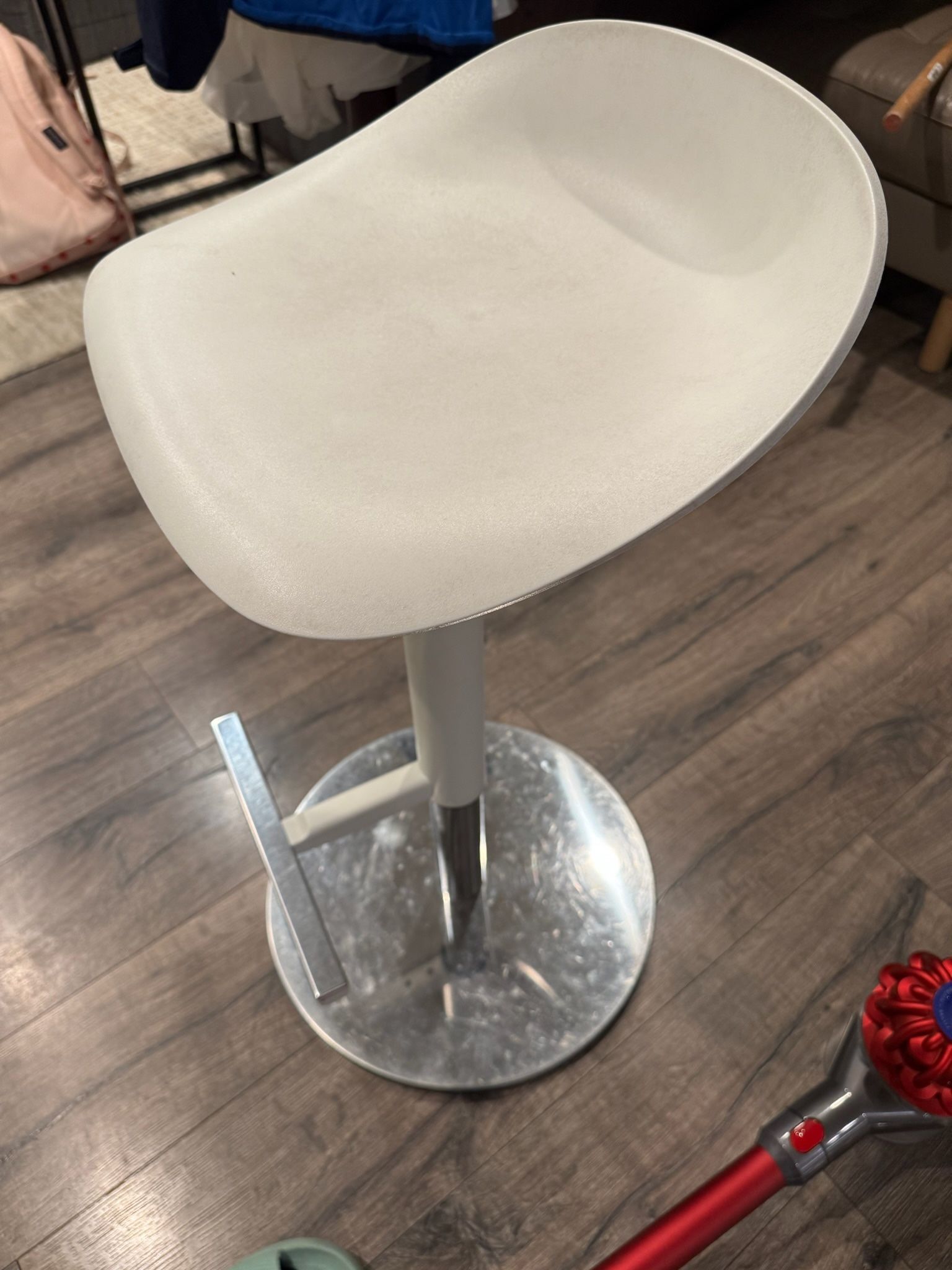 IKEA Bar Stool (JANINGE Bar stool, white, 29 7/8 ")