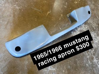 1965 Thru 1966 Mustang Racing Apron 