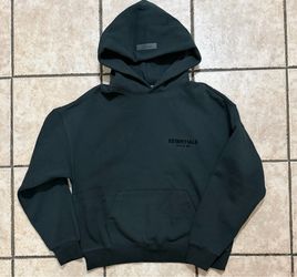 Fear of God Essentials Black Hoodie Size XL New