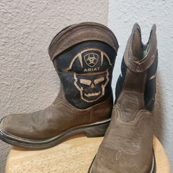 Ariat Junior Workhog XT Ventek Western Boots-2 