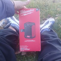 M12 Millwaukee Radio + Charger Tool Only.