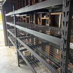 Husky 4 Shelves Heavy Duty Welded Storage Unit 