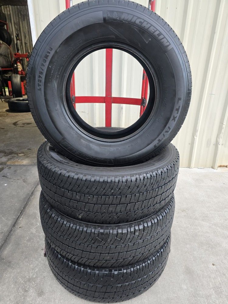18 INCH TIRE LT 275/70R18 MICHELIN LTX A/T2