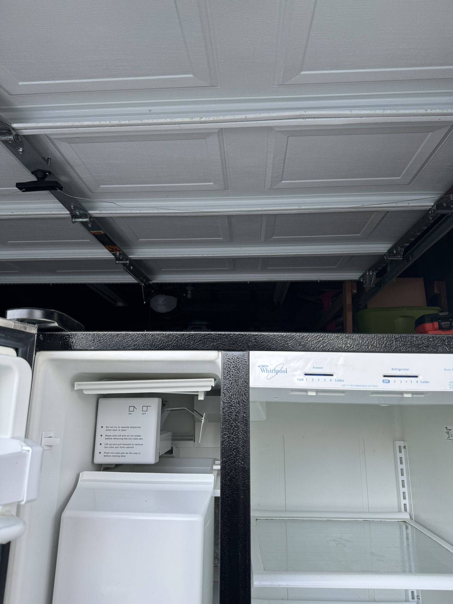 Whirlpool Stainless Steel Refrigerator And Freezer