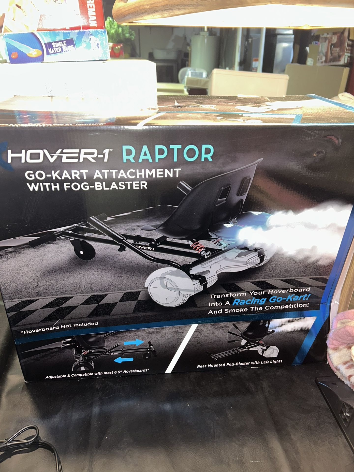 Raptor Go Kart Attachment For Hover Board