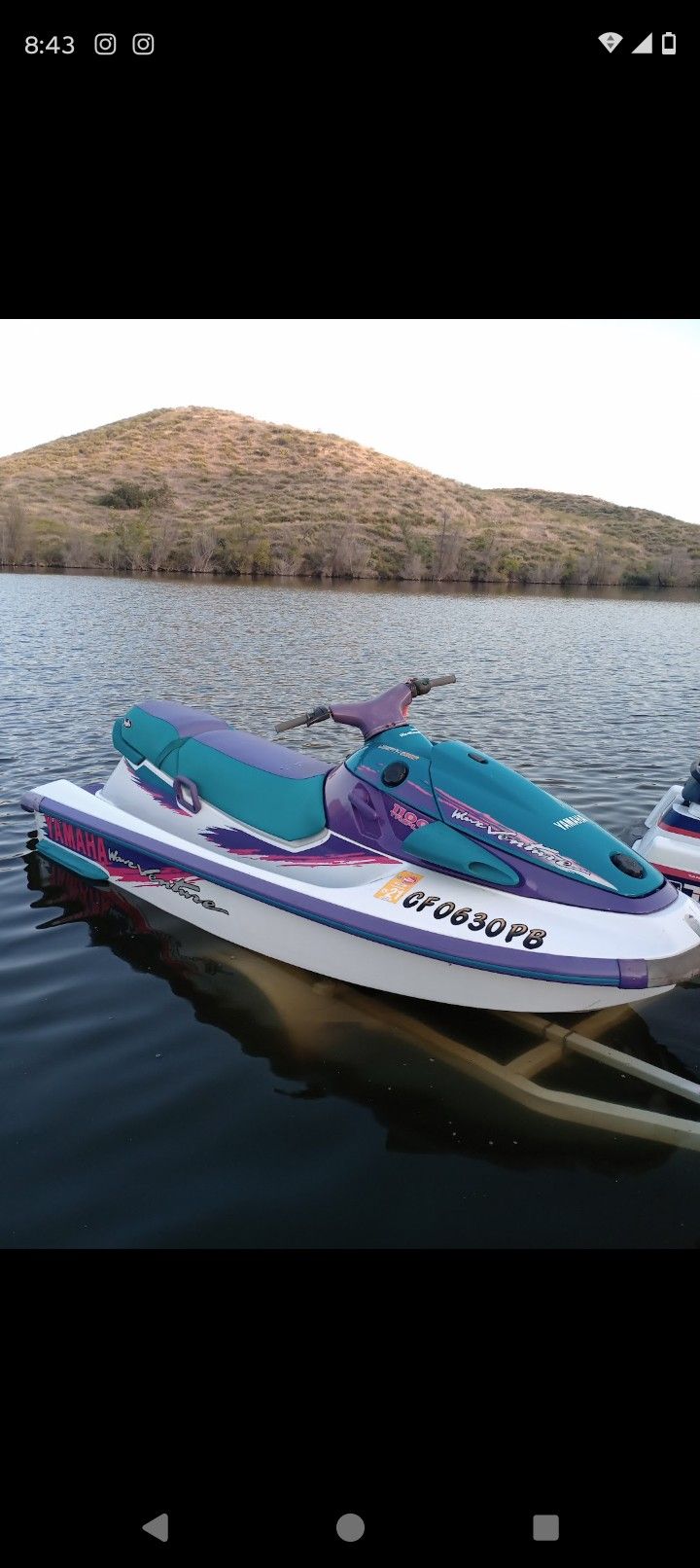 1997 Yamaha Wave Venture 1100cc 3 Seater Jet ski Seadoo