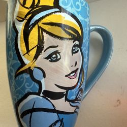 DISNEY PARKS MUG CINDERELLA ITS HARD TO WAKE UP WHEN YOUVE BEEN UP PAST MIDNIGHT