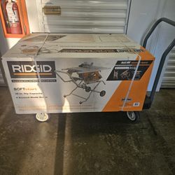 Table Saw With Stand New Never Opened