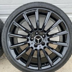 AMG Wheels Mercedes Benz C300 E300 E350 Slk S500 Sl500 Clk Cla Cls C Class E Class S Class Wheels 