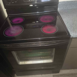 Whirlpool flattop stove