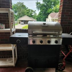 BBQ Grill With Tank