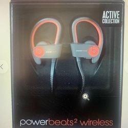 Almost New Powerbeats 2 Active Collection