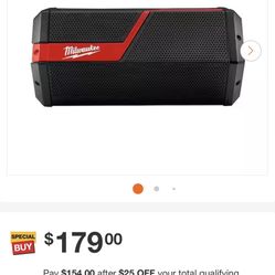 M18/M12 Cordless Wireless Jobsite Speaker