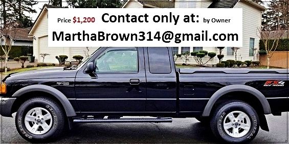 👉By Owner-2003 Ford Ranger XLT for SALE TODAY👉