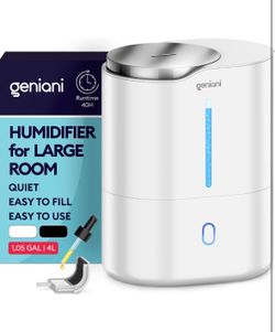 Ultrasonic Cool Mist Humidifier for Bedroom