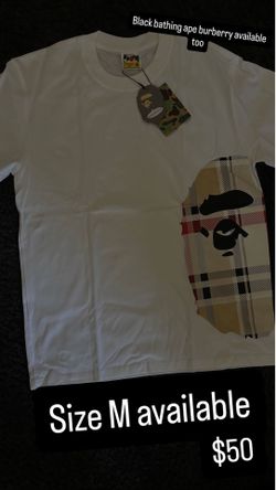 Bathing ape/ burberry