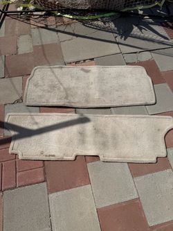 2000 Toyota Sienna Rear Mats