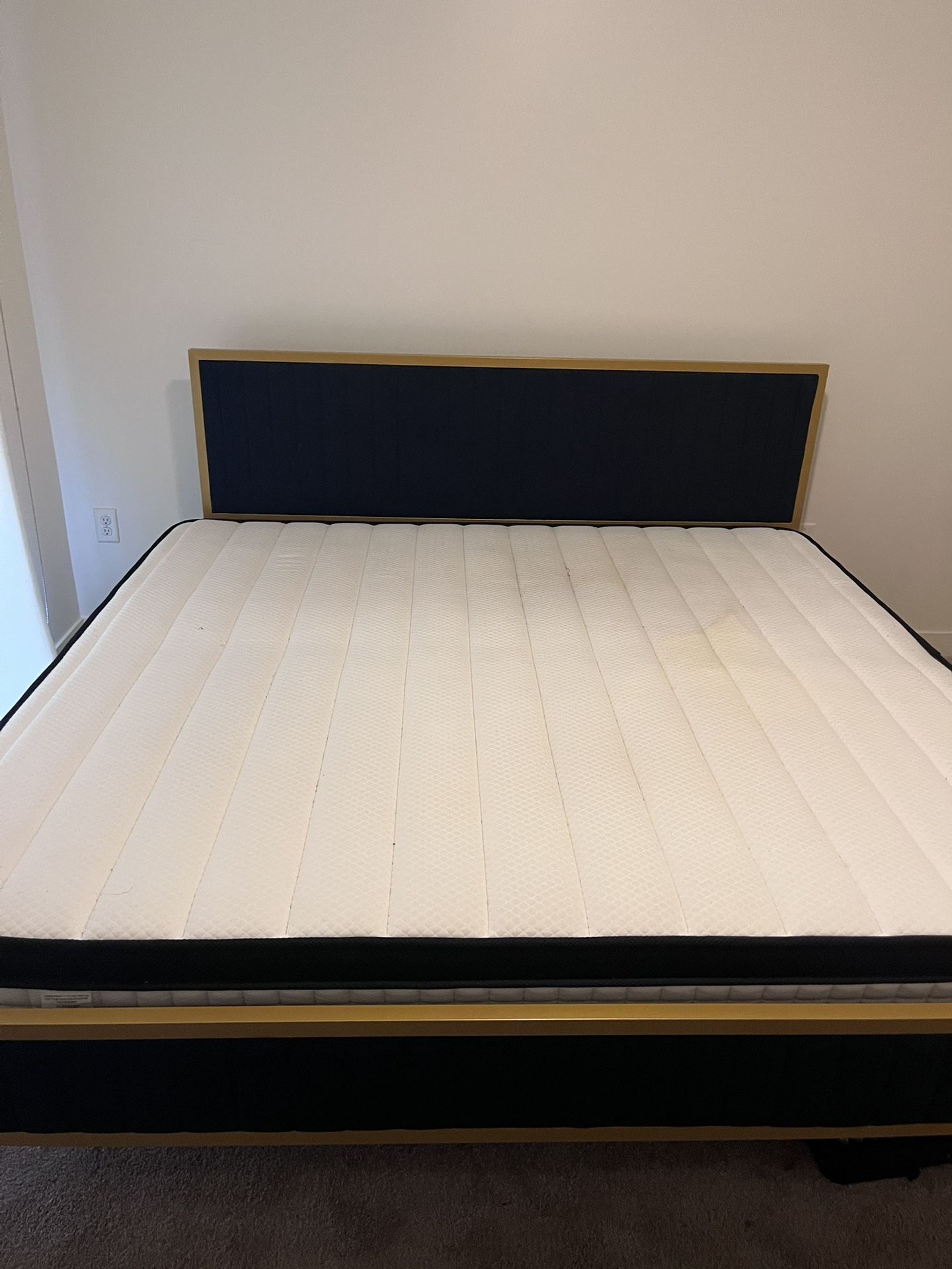 King Size Mattress With Bed Frame