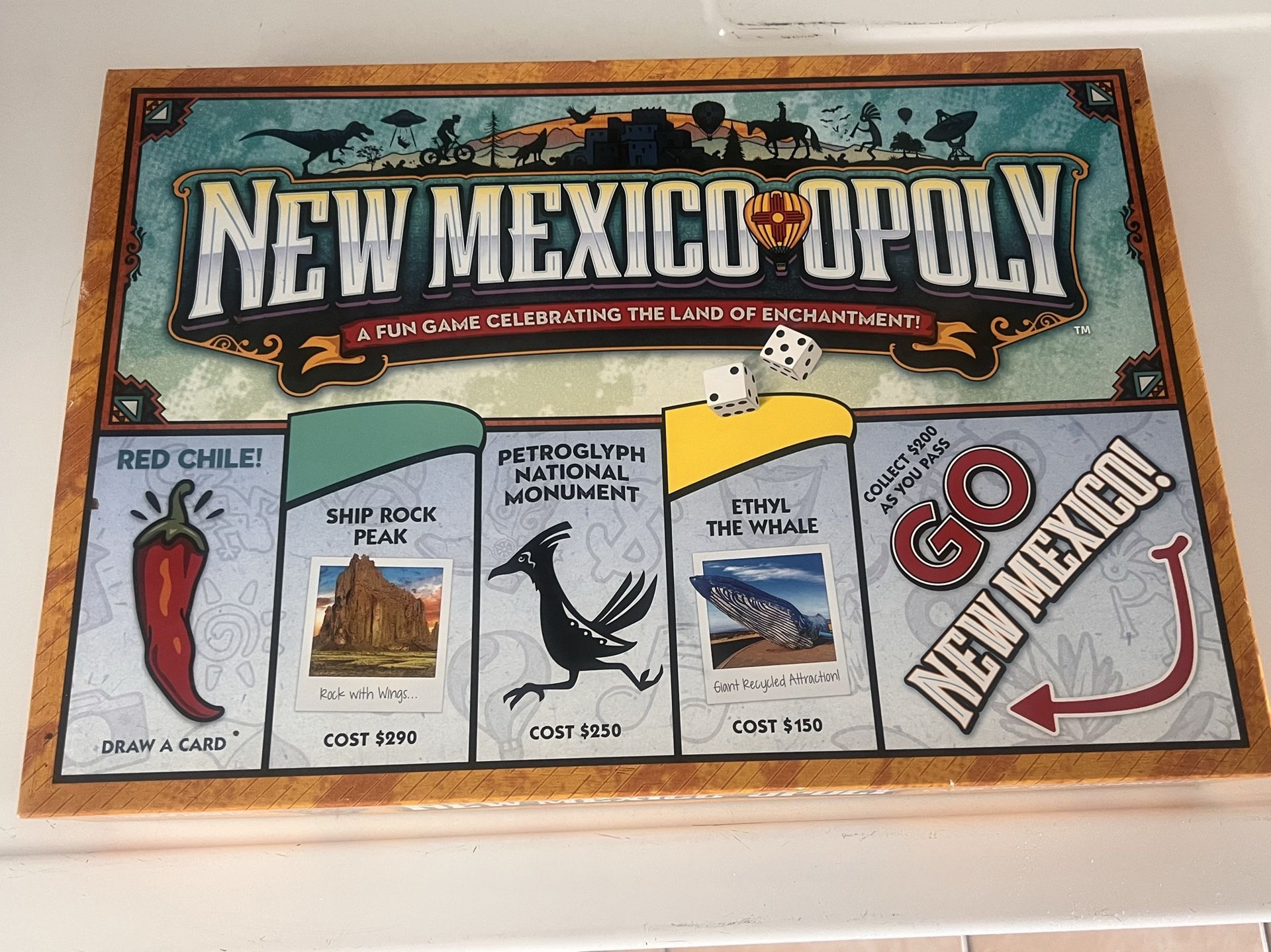 New Mexico monopoly game